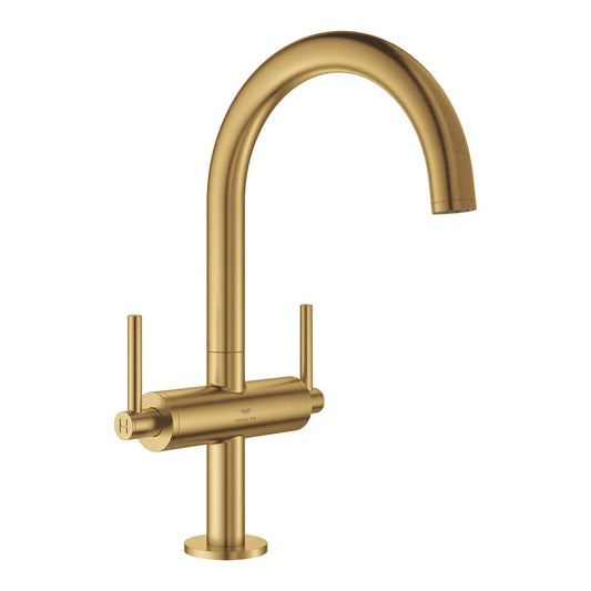 Grohe Lavabo Bataryası Atrio L Boyut Brushed Cool Sunrise – 21145GN0