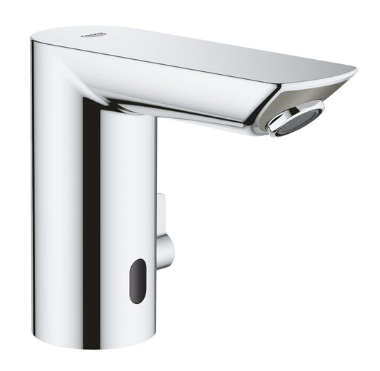 Электронный смеситель для раковины Grohe Bau Cosmopolitan E, 1/2″, с двумя входами воды и регулируемым ограничителем температуры - 36453000