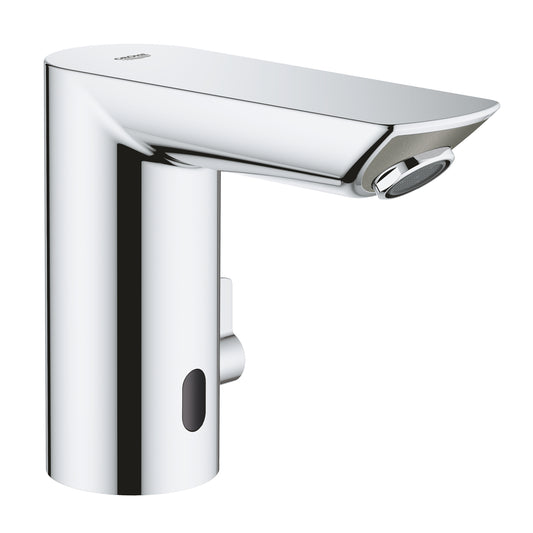 Электронный смеситель для раковины Grohe Bau Cosmopolitan E, 1/2″, с двумя входами воды и регулируемым ограничителем температуры - 36453000