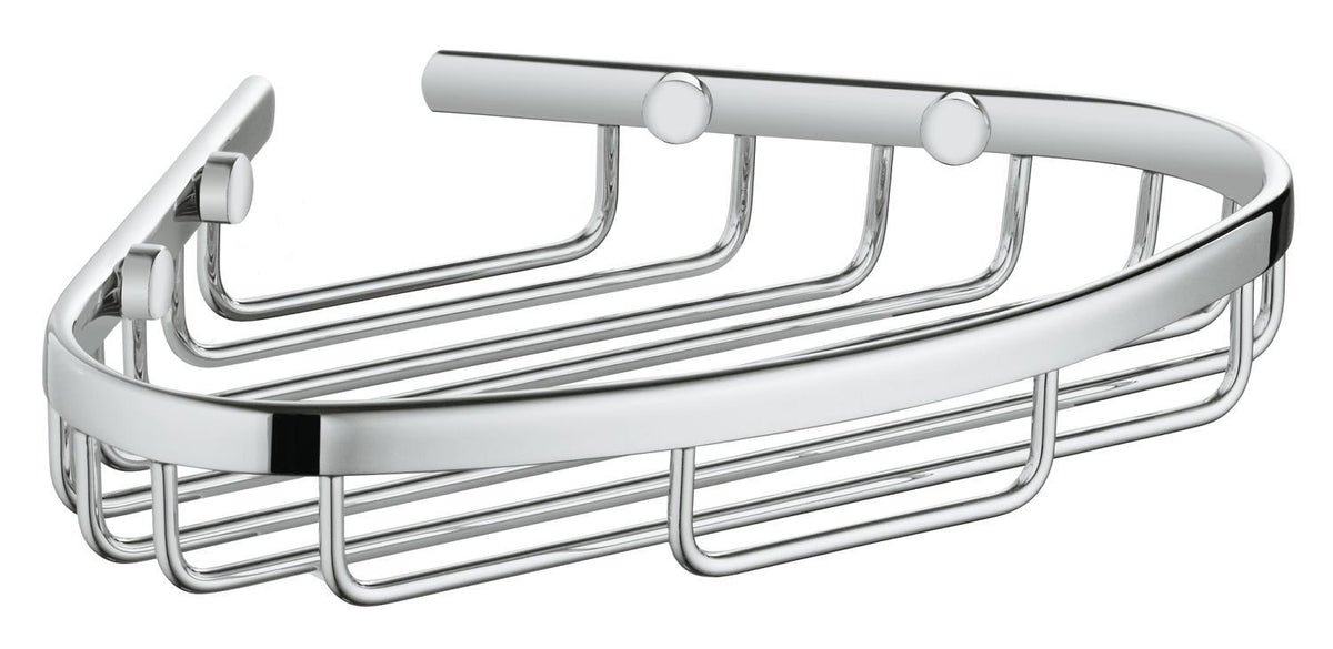 Угловая проволочная мыльница Grohe 164x202x32 мм BauCosmo., хром - 40664001