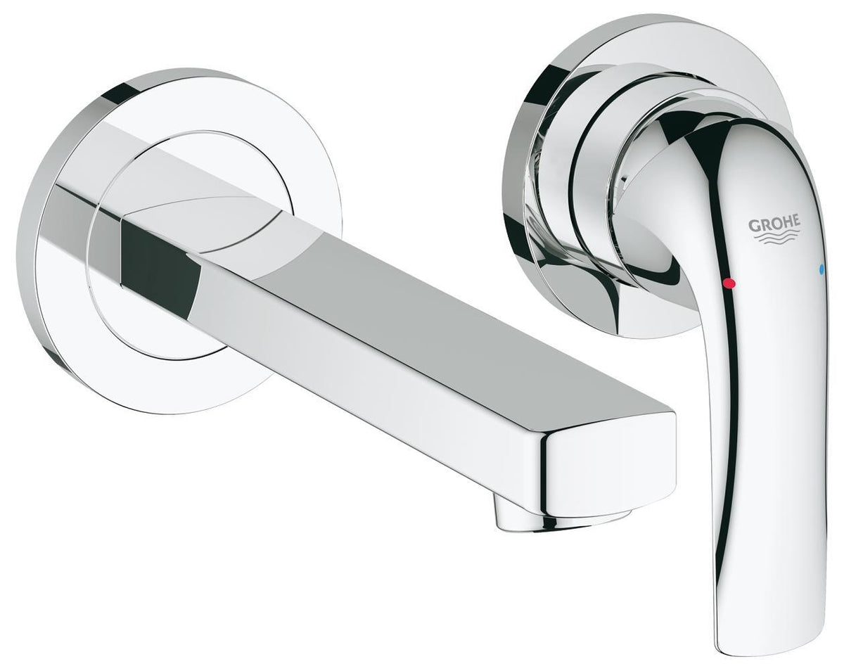 Grohe Bau Curve İki perforé Lavabo Robinet - 20288000