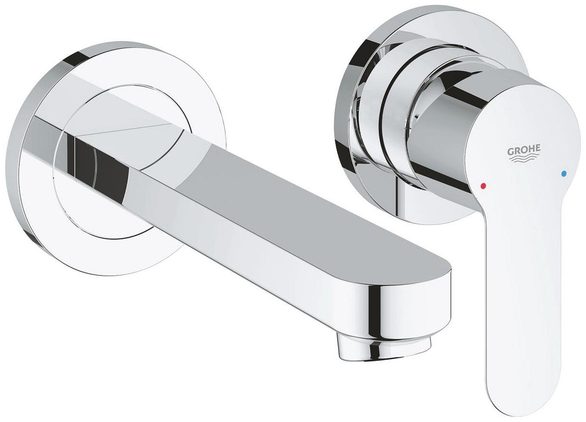 Двухотверстный смеситель для раковины Grohe Bau Edge - 20474000