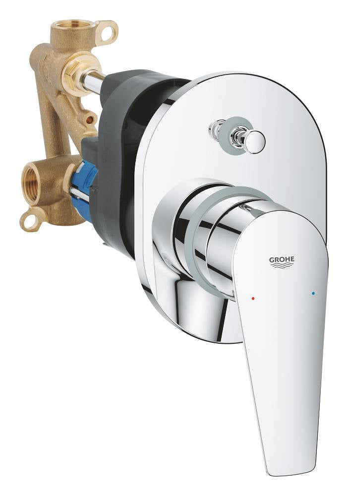 Mitigeur de baignoire monocommande Grohe Bau Edge - 29039001