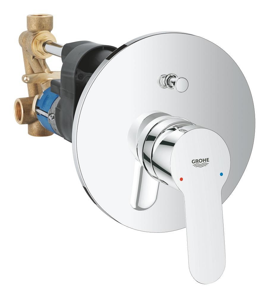 Mitigeur de bain Grohe Bau Edge à levier unique - 29079000