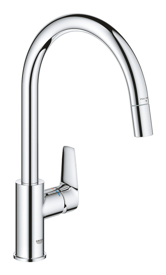 Grohe Bau Edge خلاط حوض مطبخ بمقبض واحد - 30536000