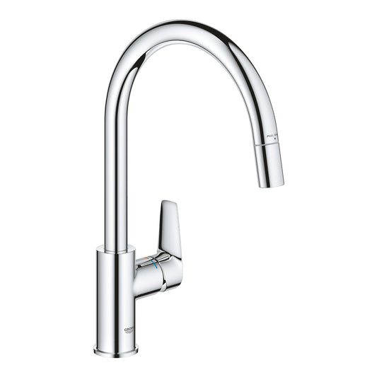 Grohe Bau Edge خلاط حوض مطبخ بمقبض واحد - 30536000
