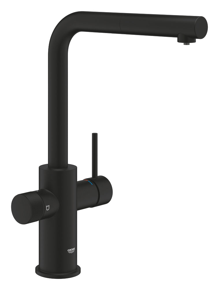 Grohe G R O H E Blue Pure Minta Filter Faucet avec Pull- Out Spout - 30590KF0