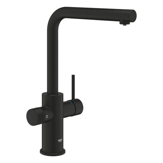 Grohe G R O H E  Blue  Pure  Minta Filter Faucet With  Pull- Out Spout - 30590KF0