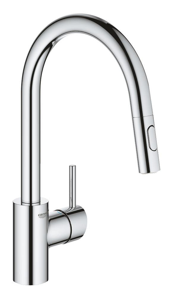 Grohe خلاط مطبخ بخرطوم مرن وظيفتين Concetto كروم - 31483002