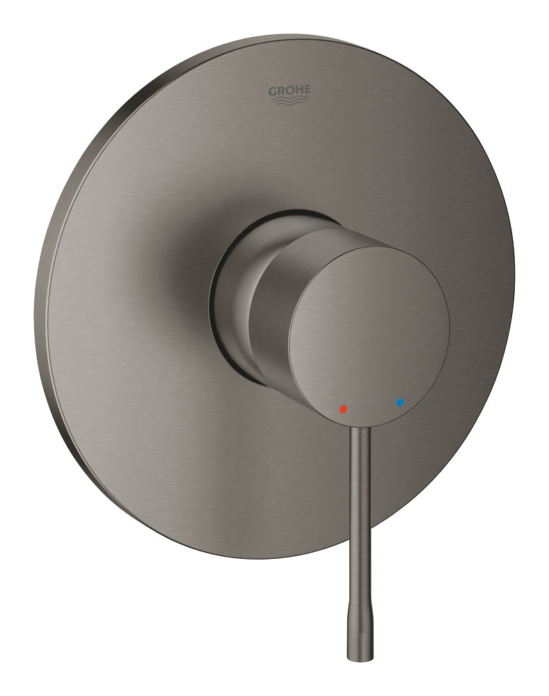 Mitigeur douche encastré 1 sortie Grohe Essence brossé Hard Graphite - 24057AL1