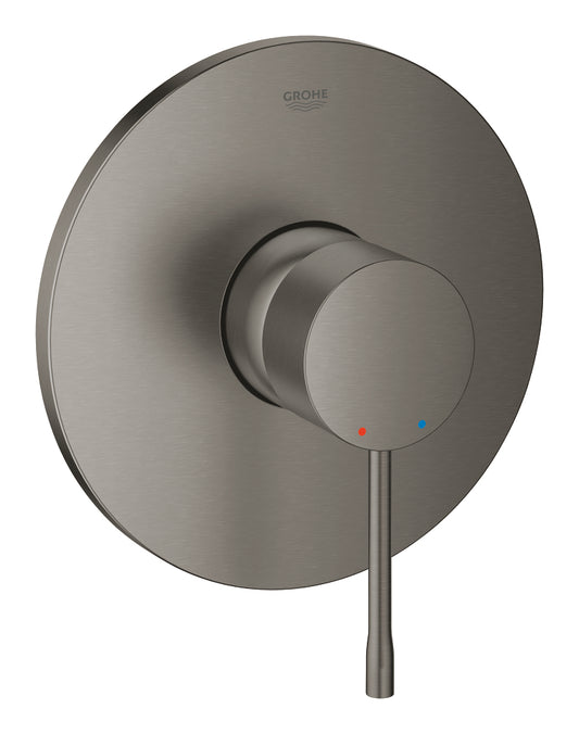 Mitigeur douche encastré 1 sortie Grohe Essence brossé Hard Graphite - 24057AL1