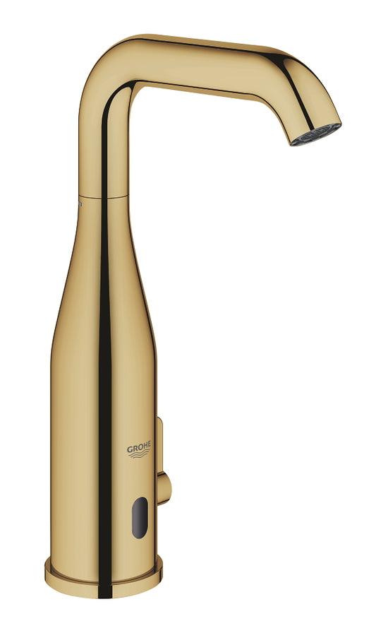 Mitigeur lavabo Grohe Essence E à capteur, 1/2″, limiteur de température réglable à double entrée d'eau - 36445GL0