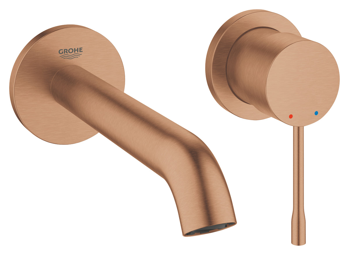 Grohe Essence двухотверстный смеситель для раковины M, матовая отделка Warm Sunset - 29192DL1