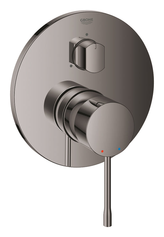 Mitigeur de bain encastré 3 sorties Grohe Essence graphite dur - 24092A01