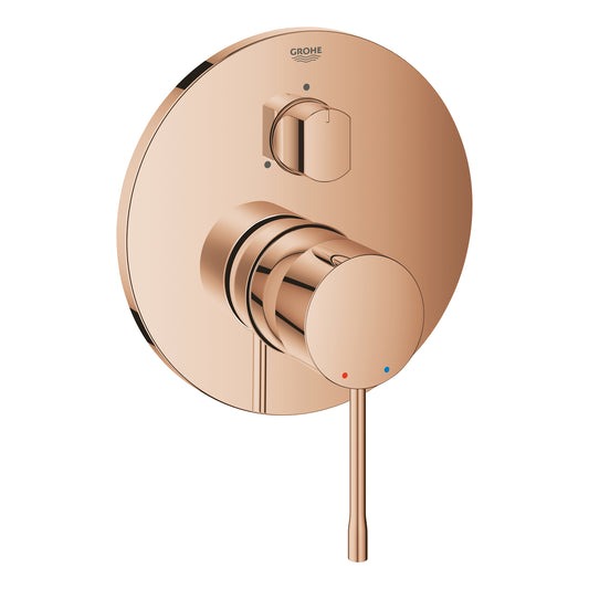Mitigeur encastré bain 3 sorties Grohe Essence Warm Sunset - 24169DA1