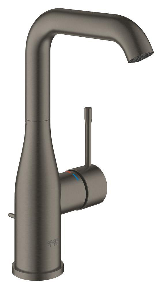 حنفية مغسلة Grohe Essence مقاس L بلمسة Hard Graphite المصقول - 32628AL1
