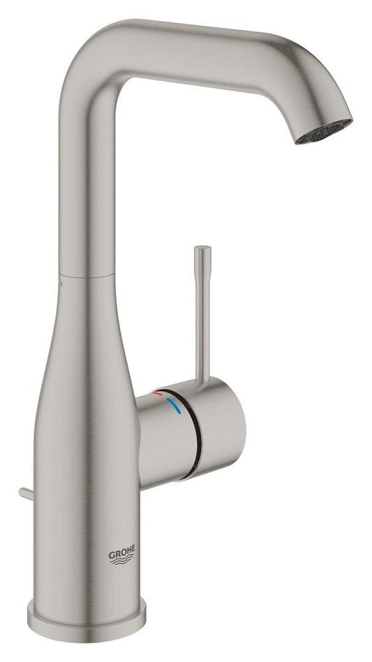 Grohe Lavabo Bataryası Essence L-Boyut Super Steel - 32628DC1