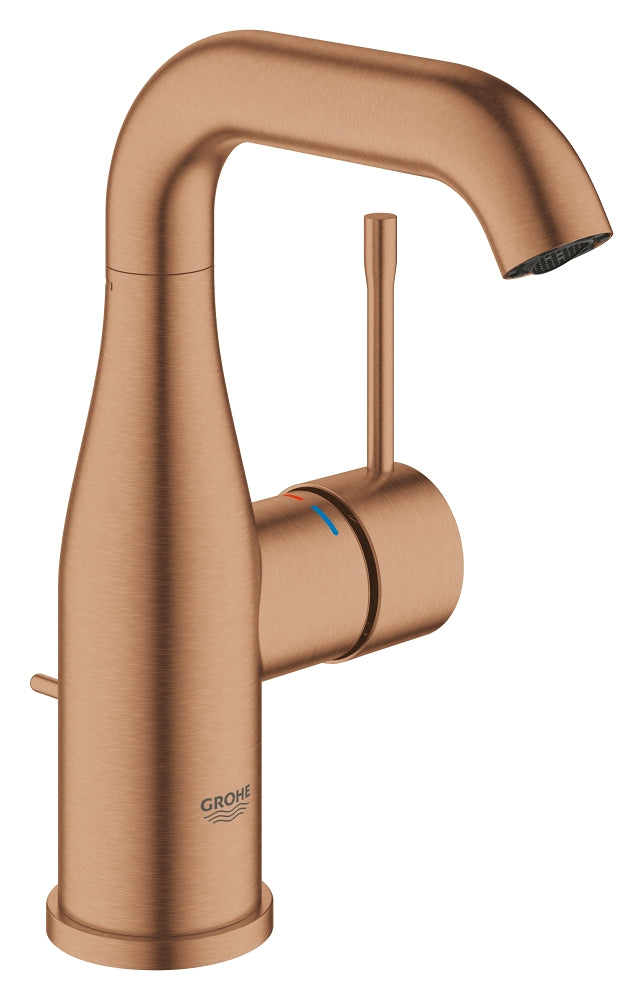Mitigeur de lavabo monocommande Grohe Essence New taille M, Brushed Warm Sunset - 23462DL1