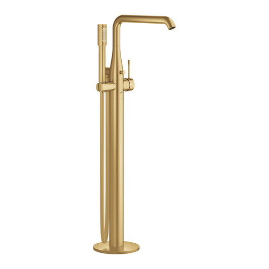 Grohe Essence mitigeur de baignoire sur pied, finition brossée Cool Sunrise - 23491Gn1