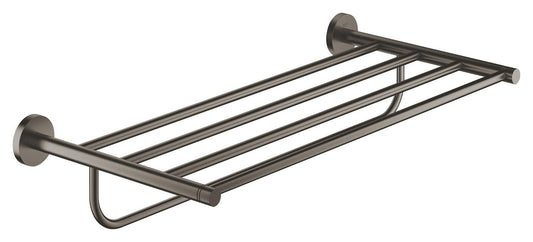 رف مناشف 55x27 سم Grohe Essentials Brushed Hard Graphite - 40800AL1