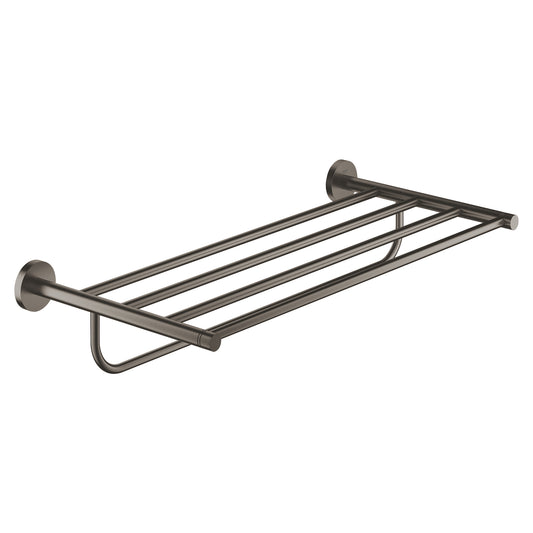 رف مناشف 55x27 سم Grohe Essentials Brushed Hard Graphite - 40800AL1