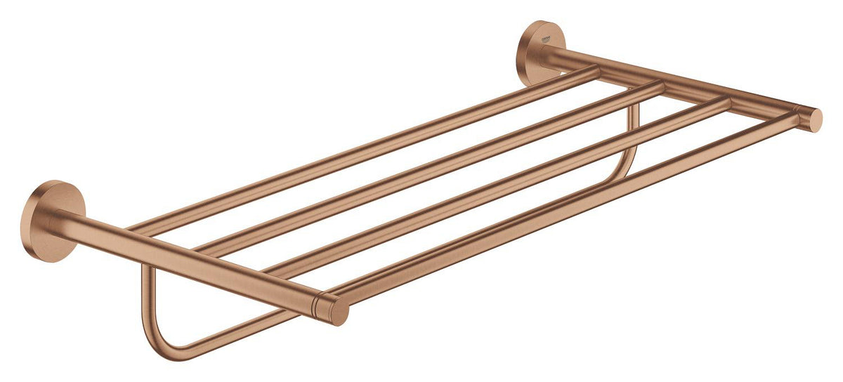 Porte-serviettes étagère 55x27 cm Essentials brossé Warm Sunset Grohe - 40800DL1