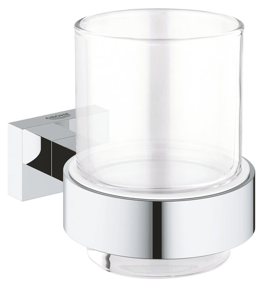 Grohe Diş Fırçalık Seti Eurocube Krom - 40755001