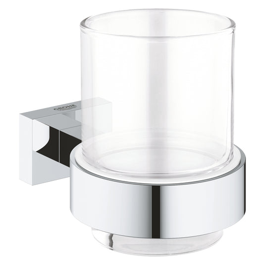 Grohe Diş Fırçalık Seti Eurocube Krom - 40755001