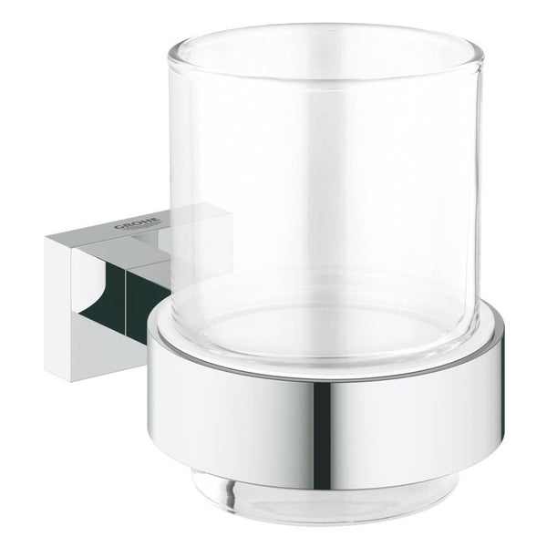 Grohe Diş Fırçalık Seti Eurocube Krom - 40755001