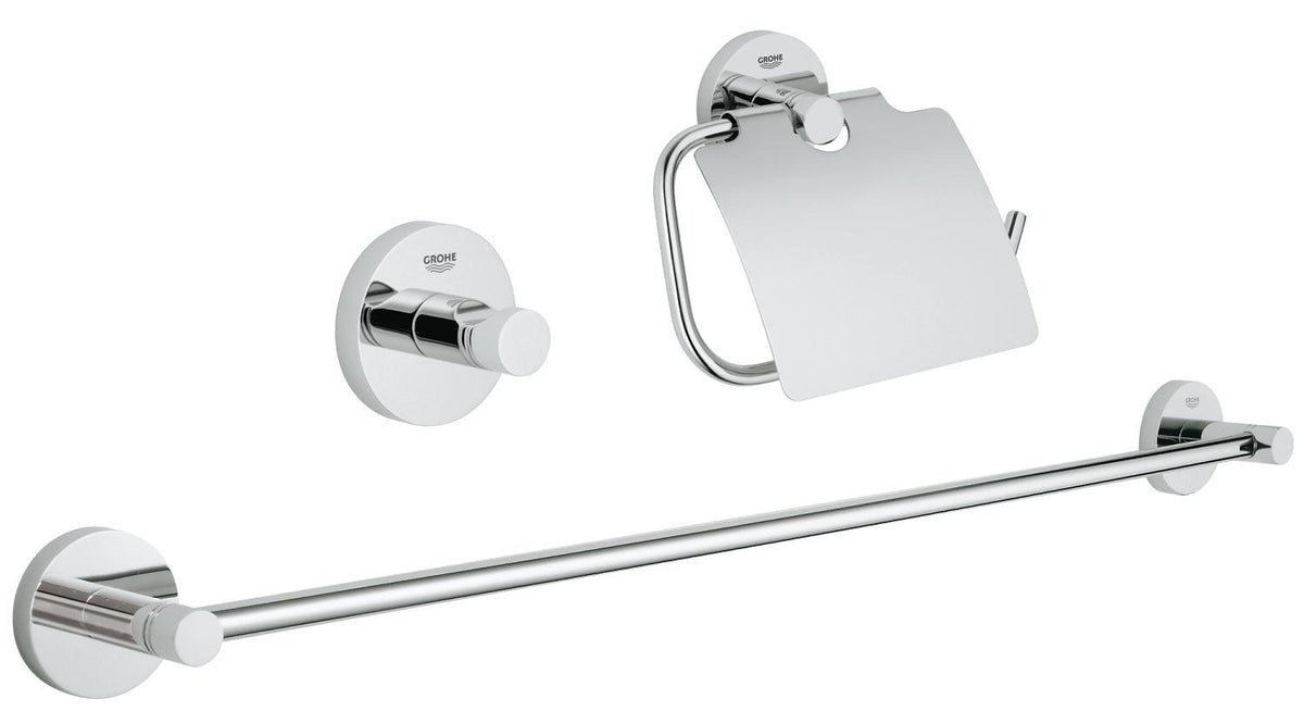Grohe Essentials Guest 3'Ü 1 Arada Banyo Accessoire Set - 40775001