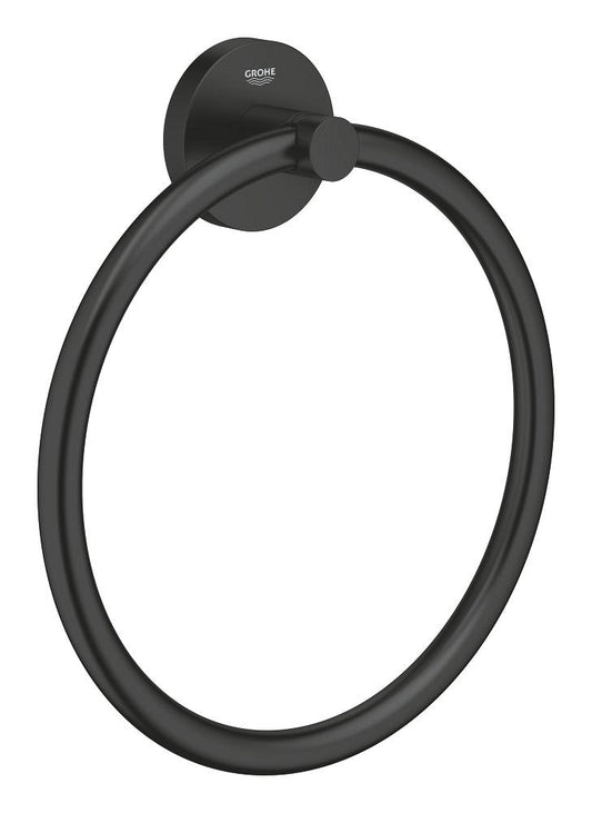 Grohe Essentials Halka Havluluk Mat Siyah - 1024612430