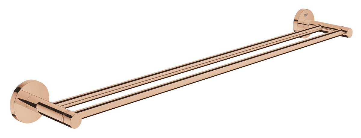 Porte-serviettes double Grohe Essentials, finition Warm Sunset - 40802DA1