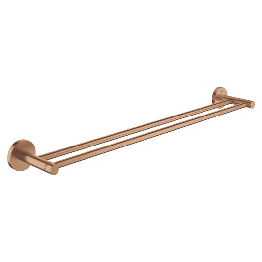 حامل مناشف مزدوج 60 سم Grohe Essentials Brushed Warm Sunset - 40802DL1