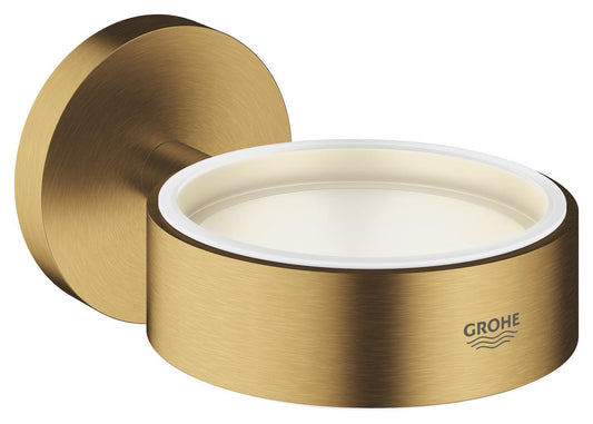 Porte-savon et porte-brosse à dents Grohe Essentials finition brossée Cool Sunrise - 40369GN1