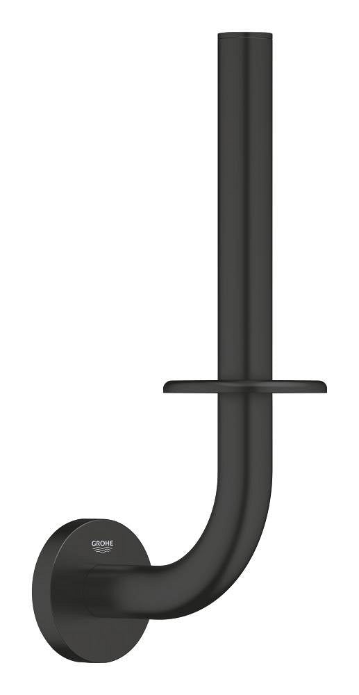 حامل ورق تواليت احتياطي Grohe Essentials أسود مطفي - 1024692430