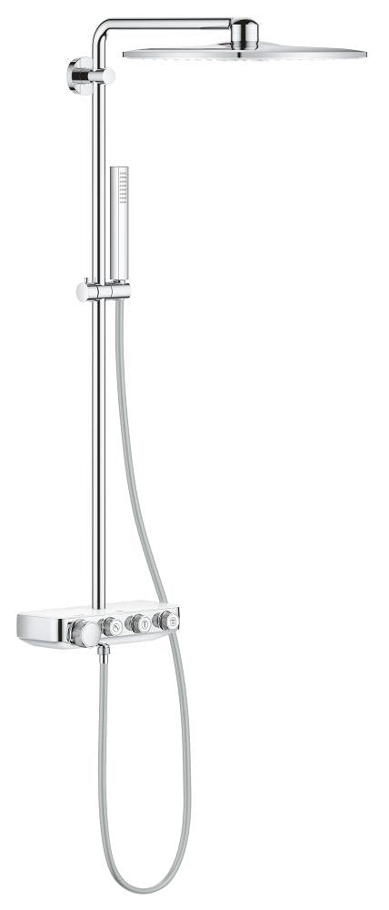 Grohe Euphoria  Smart Control  System 310  Cube Duvara Monte Termostatik Bataryalı Duş Sistemi - 26508LS0