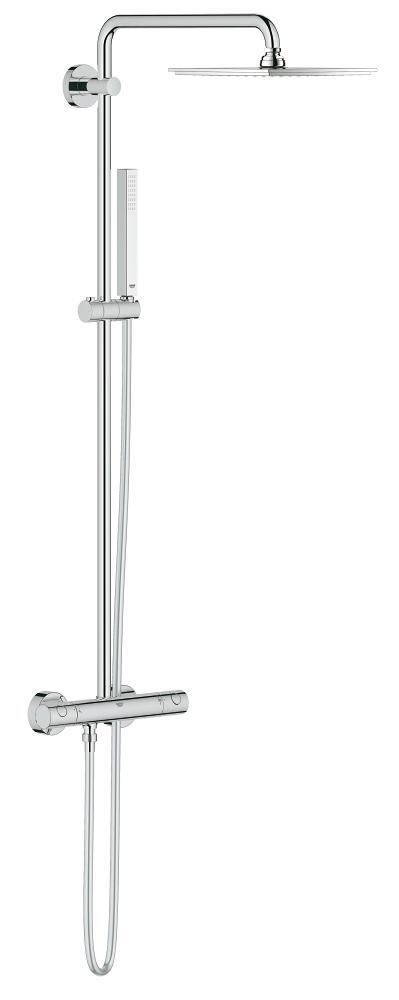 Настенная душевая система с термостатом Grohe Euphoria System 230 - 26187000