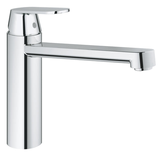 Mitigeur d'évier Grohe Eurosmart à bec pivotant, chromé - 30193000