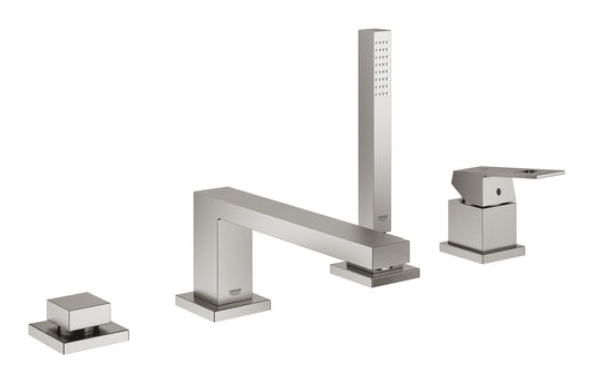 Четырёхдырочный смеситель для ванны Grohe Eurocube - 19897DC1