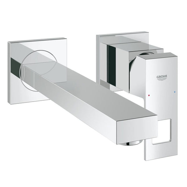 Grohe Eurocube İki Delikli Duvardan Lavabo Bataryası M-Boyut - 23447000