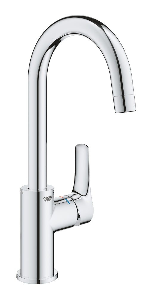 Grohe Eurosmart مفرد بمقبض مغسلة خلاط 1/2″ L- الحجم - 23970003