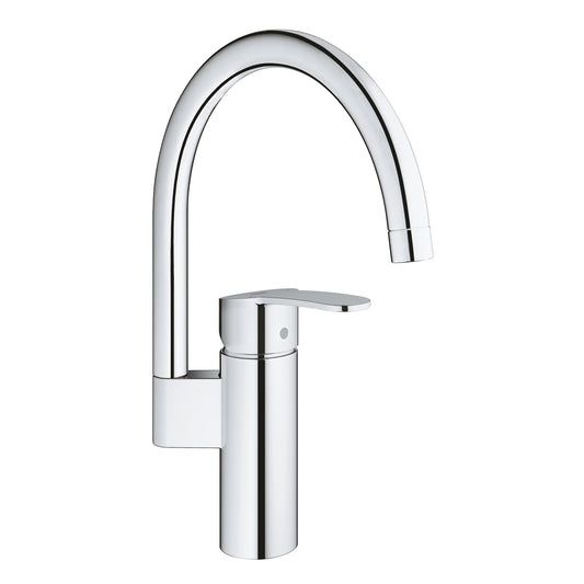Mitigeur d'évier Grohe Eurostyle bec pivotant chromé - 30221002