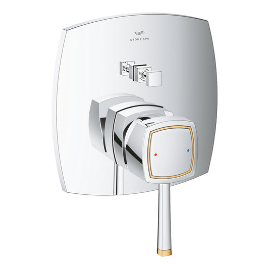 Grohe Grandera Ankastre Banyo/Duş Bataryası Krom/Altın – 24260IG0