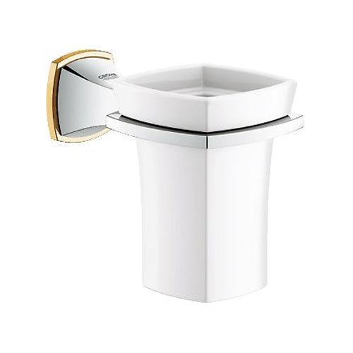 Grohe Diş Fırçalık Ve Tutacağı  Grandera Krom/Altın- 40626IG0