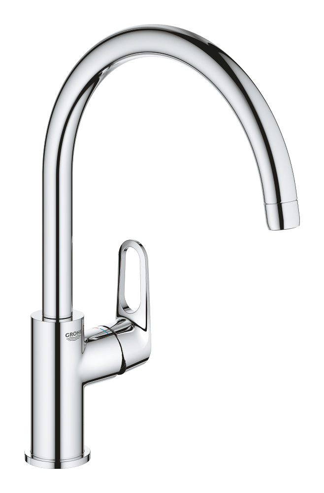 Grohe G R O H E Bau Flow مفرد بمقبض حوض مطبخ خلاط - 31538001