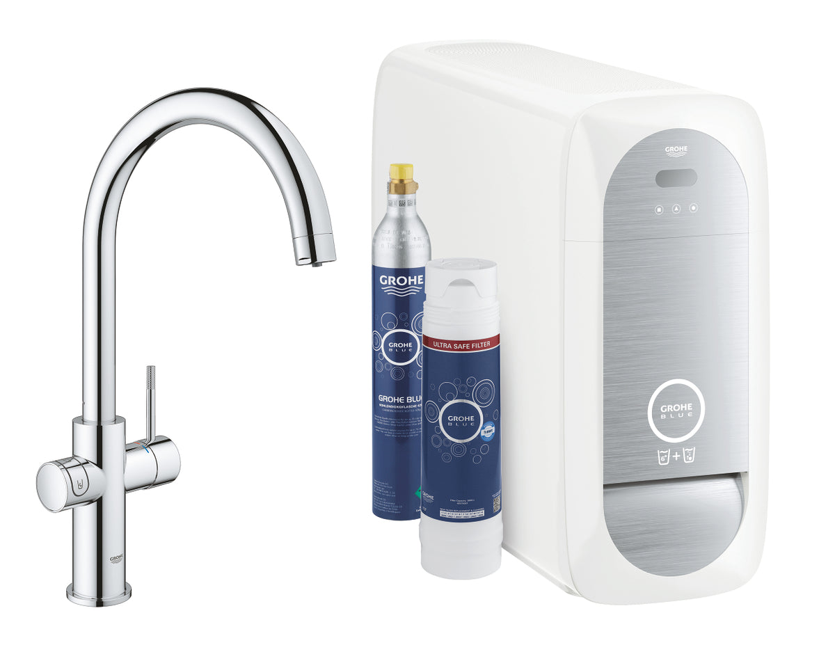 خلاط حوض Grohe Blue Home لتنقية مياه الشرب وصنع الصودا - 31545001
