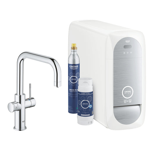 Grohe G R O H E  Blue  Home U-Çıkış Uçlu Başlangıç Kiti - 31456001