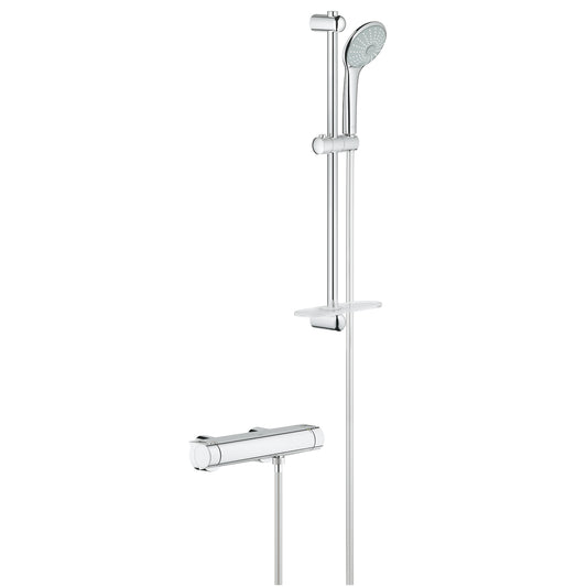 Grohe Grohtherm 2000 Termostatik Duş Bataryası / Duş Seti Dahil - 34195001