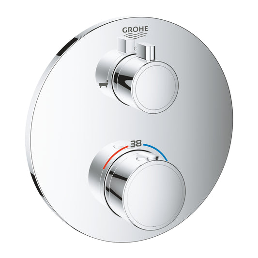 Grohe Grohtherm Termostatik Banyo Duş Bataryası 2 çıkışlı divertörlü- 24077000
