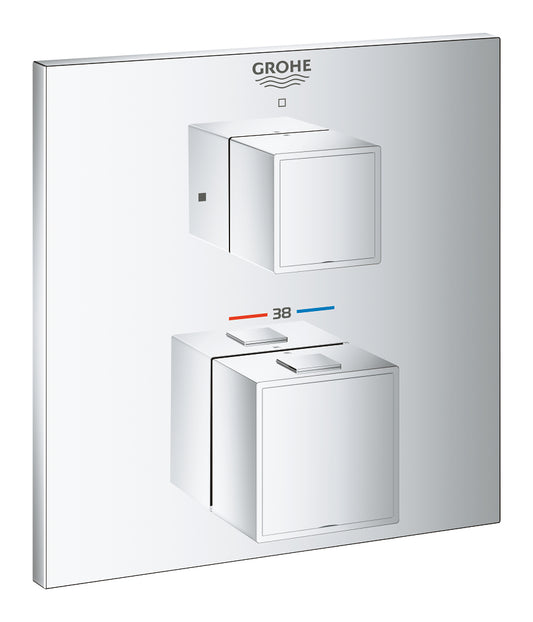 Grohe Grohtherm  Cube Ankastre Termostatik Banyo Bataryası - 24153000